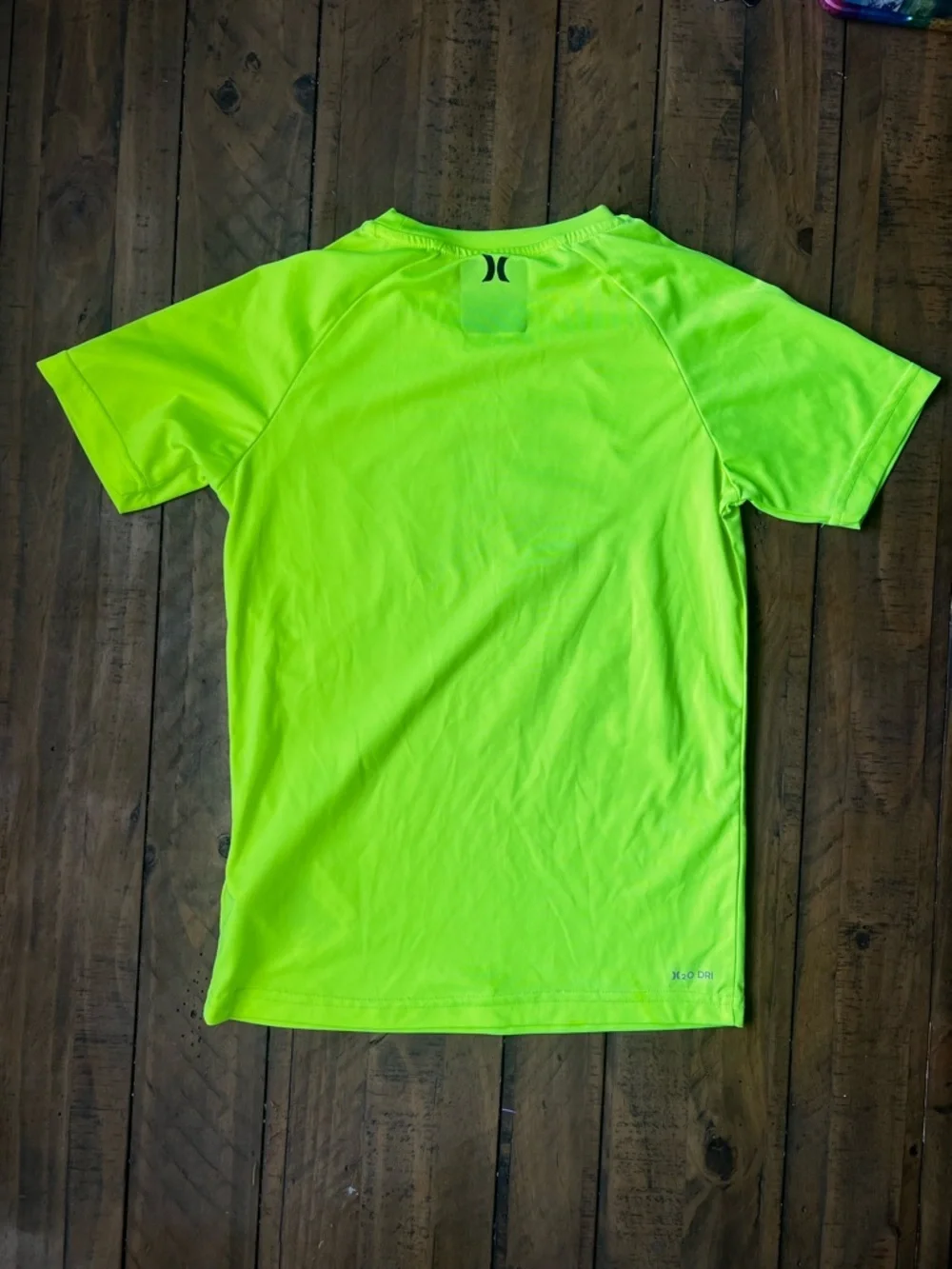 Hurley Neon Yellow-Green Swim/Beach Shirt